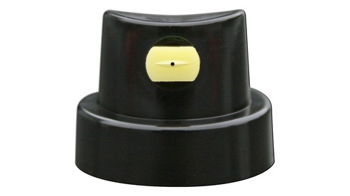 Sprühkopf schwarz gelb - sprühkopf, schwarz-gelb