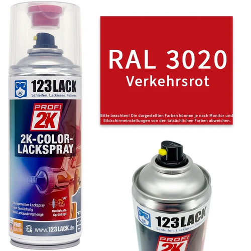 Lackspray ral 3020 - lackspray,
